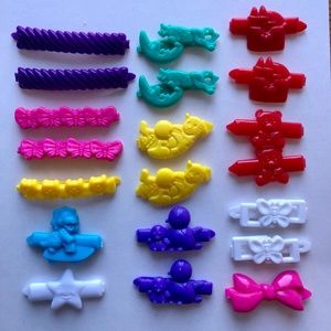 Set of 20 barrettes
